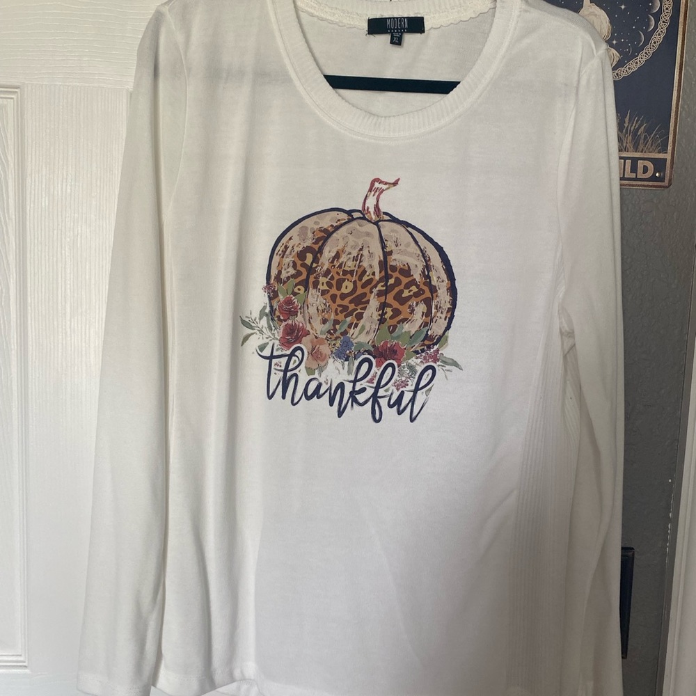 Thankful Pumpkin long sleeve shirt